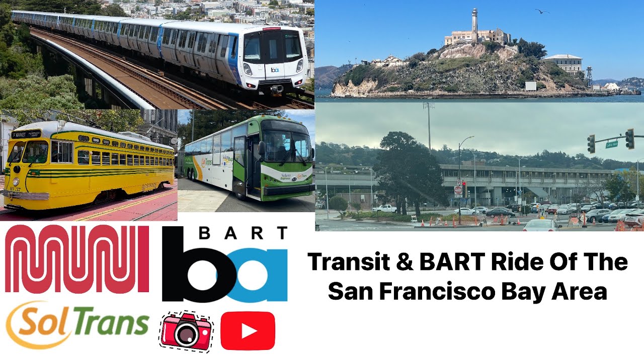 Transit & BART Ride Of The San Francisco Bay Area - YouTube