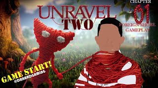 Unravel 2 | Chapter 1 Foreign Shore | Nintendo Switch Gameplay | Dr. Nard Gaming