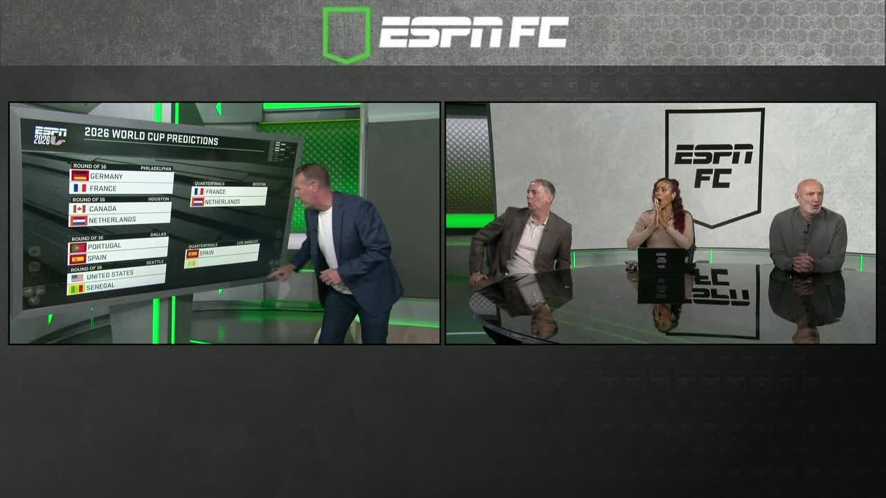Frank Leboeuf & Craig Burley reveal their World Cup knockout brackets | ESPN FC