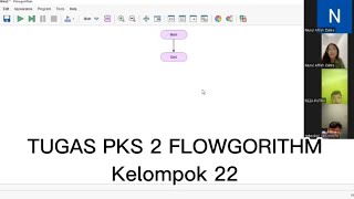 Tugas PKS 2 Flowgorithm | Kelompok 22 | TPB 13