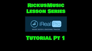 Ric Fierabracci - iReal Pro Tutorial Pt. 1 For improvisation solo and walking bass lines