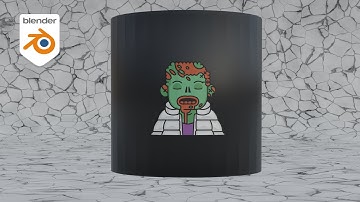 How To Add Stickers To Objects In Blender | Blender Tutorial