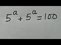 USA Olympiad Exponential Equation: solve for a