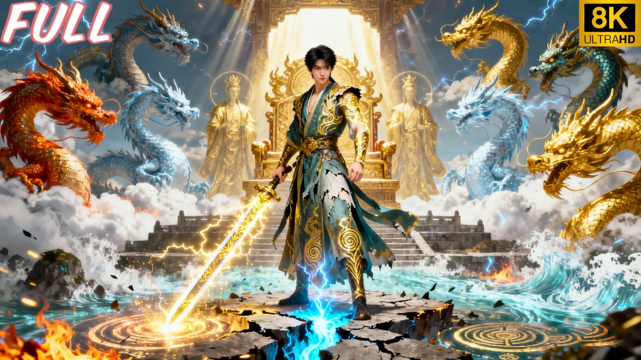 He Came Down the Mountain for His Fiancée—Insulted, Then Revealed as Dragon King with 9 Dragons!