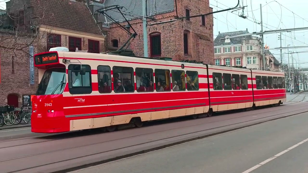 Den Haag HTM tram.