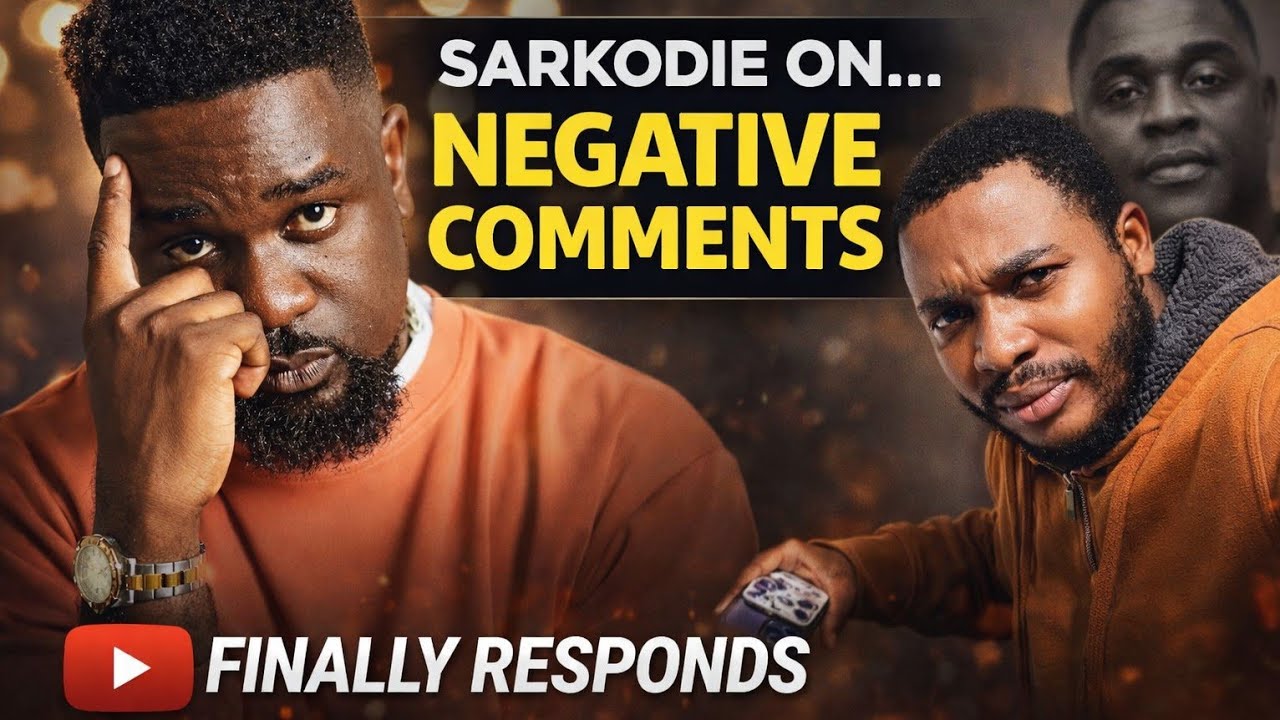 Sarkodie Finally Speaks: How He Handles Negative Comments & Criticism