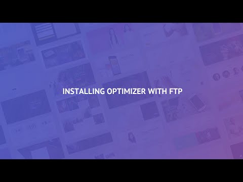 1.2 Installing Optimizer PRO with FTP