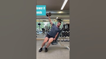 How to DB SA Incline Lateral Raise