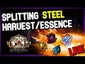 Steel champ  harvest  essence blasting farm new tech   build strat charm