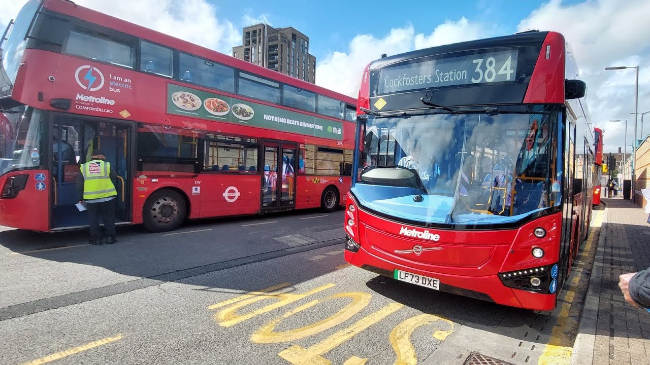 FRV - Metroline Travel - Volvo BZL MCV LF73 DXE VMSS2841 - 384 Edgware Station - Cockfosters Station