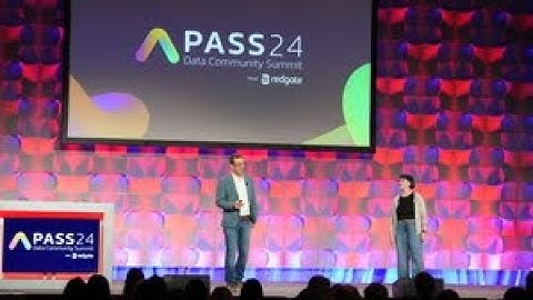PASS Summit 2024 | Redgate Keynote Simplifying Complexity Making the Database Work in the Real World