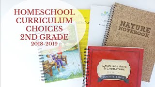 Homeschool Curriculum Choices 2nd Grade 2018-2019