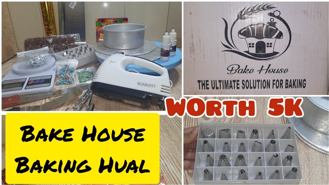 Unboxing Bake House Baking ToolsWorth 5K Unboxing Shopping