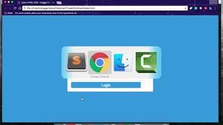 How To Design Login Form Using Html5 And Css3-Aptech Sfc