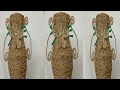 DIY Jute Rope Flower Vase | Making  Jute Vase At Home |Jute Rope,