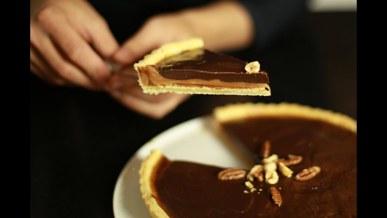 Tarte choco. caramel beurre salé – La Patisserie Gourmande