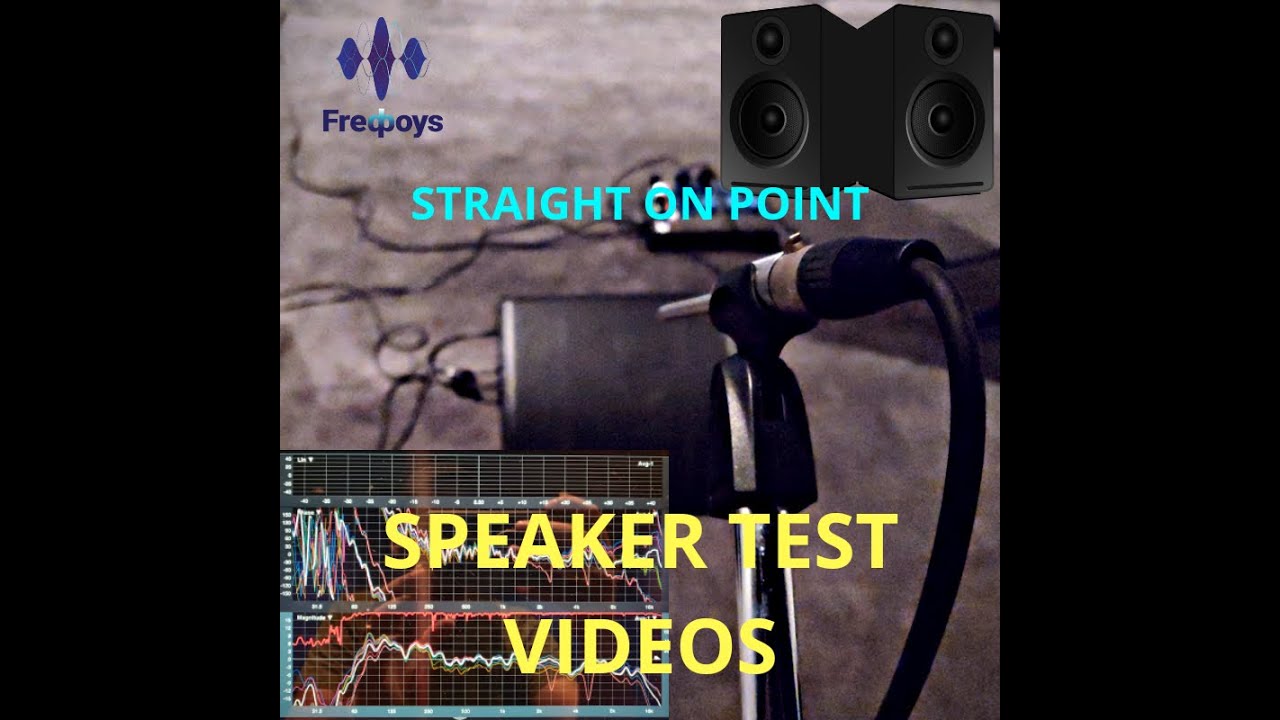 STRAIGHT ON POINT - SPEAKER RESPONSE TEST | dB Technologies FMX12 Coaxial Monitors