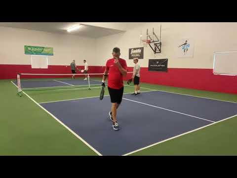Advance Pickleball Rec Play Racine, WI D. Navratil and T. Chambers vs. Ricky Kuiper and Joe Barrette