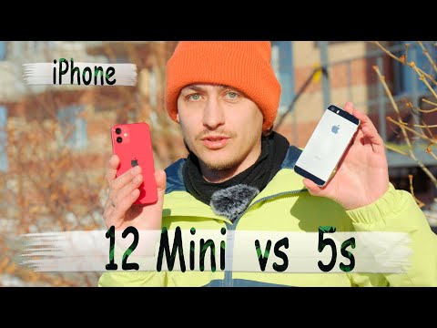 Видео: iPhone 5s VS 12 Mini - Сравнение Камер в 2024 году.