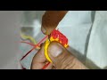 crochet flower design video tutorial part 1
