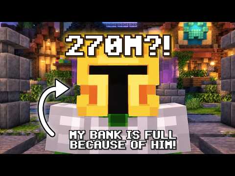 A Hypixel SkyBlock Player Quit and Gave Me 270M Coins...