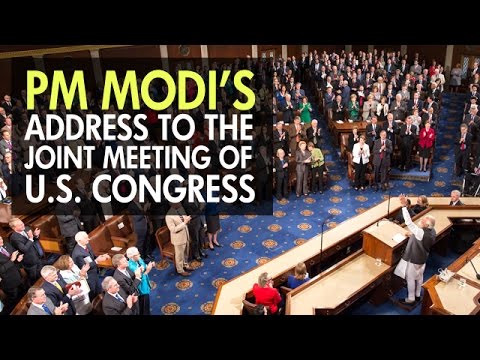 Prime Minister Narendra Modi Addresses Joint Meeting of U.S Congress in Washington DC