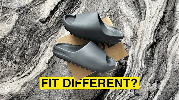 Adidas Yeezy Slide Granite On Feet Review - These Fit Different?