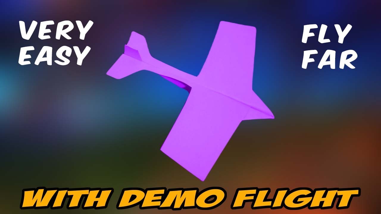 how to make paper airplane that fly far easy step by step - Cessna Origami