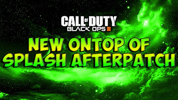 Black Ops 3 Glitches NEW Splash Ontop Of map Afterpatch BO3 Glitches Splash out of map XB1 PS4 PC