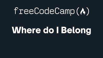 freeCodeCamp - Where do I Belong
