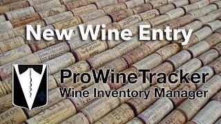 ProWineTracker Wine Cellar Inventory Management Software screenshot 1