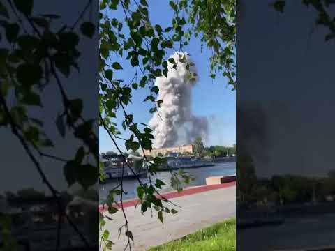 ⚡В Москве горит