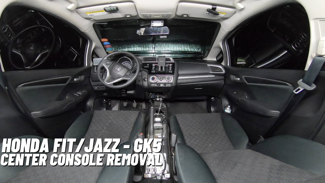 2015-19 HONDA FIT/JAZZ - GK5 - How To - Center Console Removal