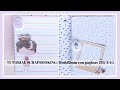 ✂️TUTORIAL SCRAPBOOKING: Miniálbum con páginas ZIG-ZAG. Colección ARI de Alúa Cid