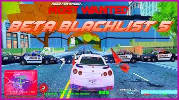 NFS Most Wanted 2012 Beta Blacklist 5 | Full Playthrough