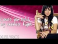 Ashlee Simpson -  La La (Lyrics Video) HD