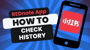 REDnote App - How to Check History