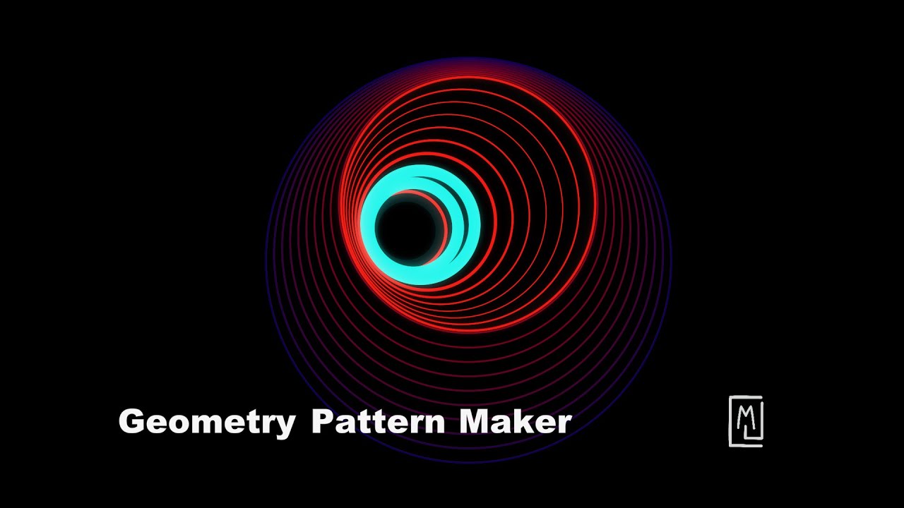 Geometry Pattern Maker - YouTube