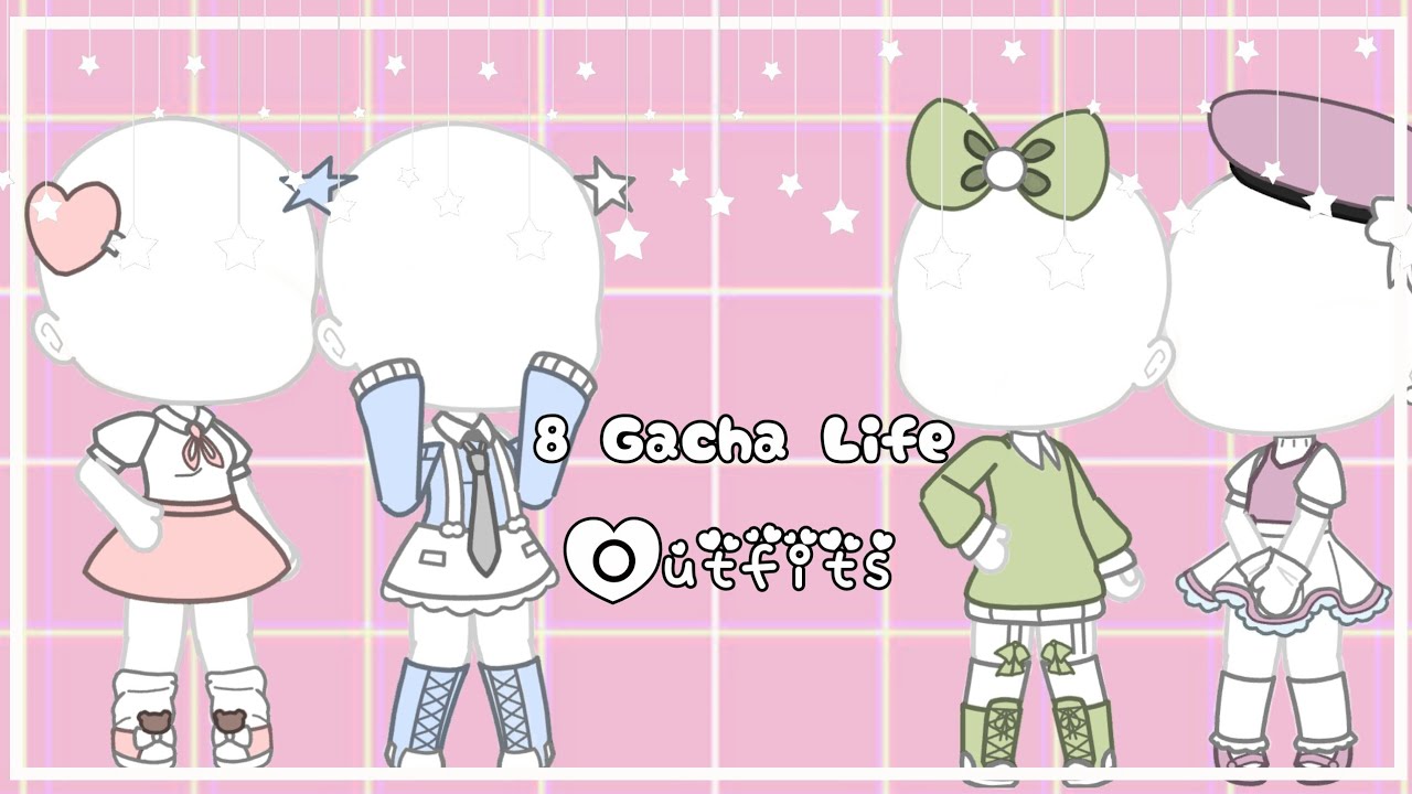 ♡8 Aesthetic Gacha Life Outfits♡Read Description! - YouTube