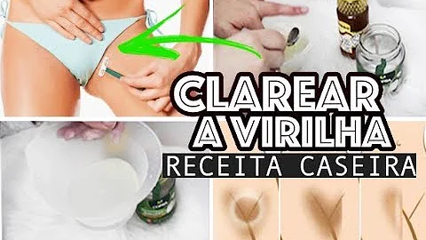 É possível clarear a virilha?