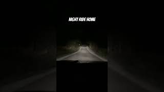 Night ride home #song #nightride