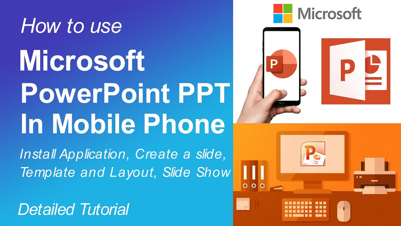 how to make a presentation in powerpoint in mobile