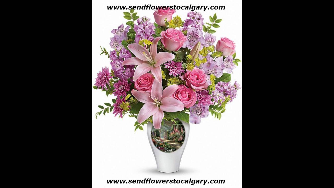 Send flowers from Japan to Calgary Alberta Canada