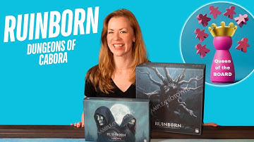 Ruinborn Dungeons of Cabora Kickstarter Preview - solo bordspel preview