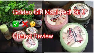 Golden Girl 💅 Manicure Pedicure kit || Honest review || Life Routine With SyeDa screenshot 4