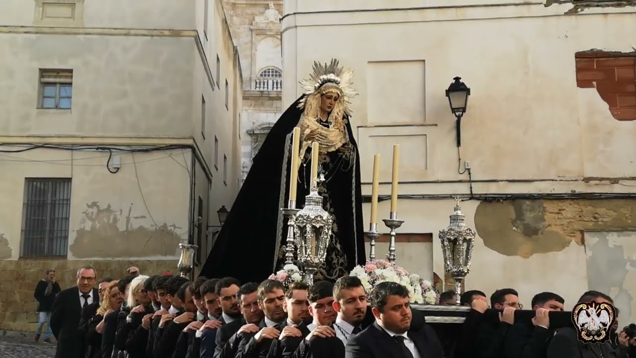 Traslado Soledad (Santo Entierro) a la Parroquia del Rosario, Cádiz febrero 2026