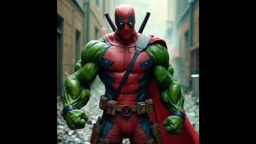 Hulk Pool #vfx #motion #digitalcinematography #ai #animation #shorts #arkatech #runwayml #minimax