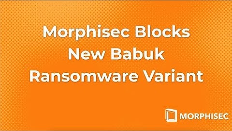 New Babuk Ransomware Variant - Attack Demo Video