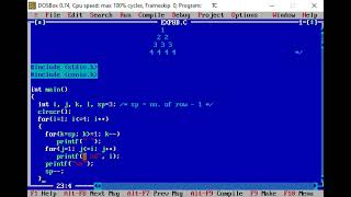 EXP8B: C-programs on nesting of loops.