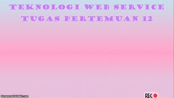 Tugas Pertemuan 12 TWS Penggunaan Aplikasi Mobile CRUD pada Kategori - UBSI